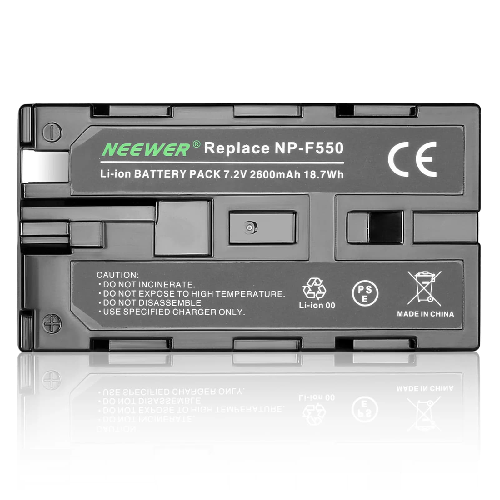 Neewer NP-F550 Battery (2600mAh) — power rental