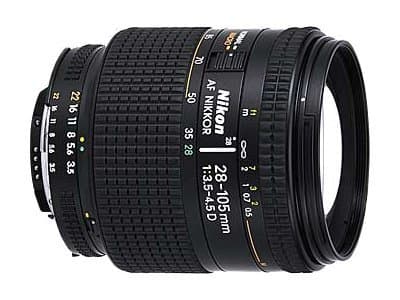 Nikon AF Zoom-Nikkor 28-105mm f/3.5-4.5D IF — lens rental
